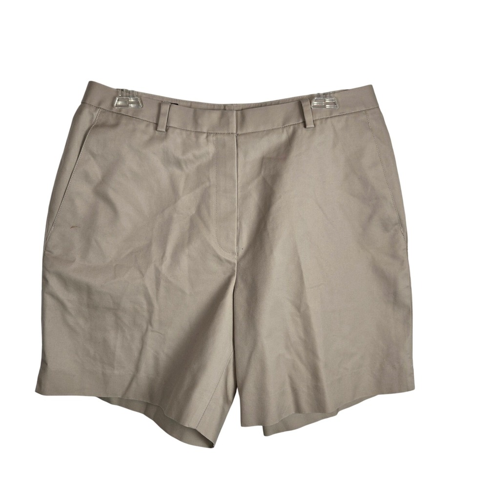 Brooks Brothers 346 Advantage Womens Size‎ 12 Khaki Shorts Golf Casual Preppy